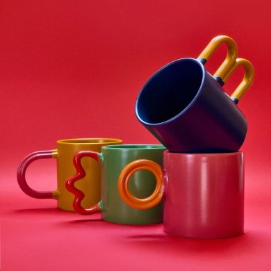 Кружка Homla BOJA 4 450 мл Червоний - 7 Кружка Homla BOJA 4 450 мл Червоний 234217 фото - 7