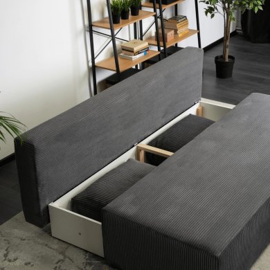 Раскладной диван Mebel Elit MARKO Темно-серый MGK.MARKO/LINCOLN90/SZTR/SOFBB фото - 9