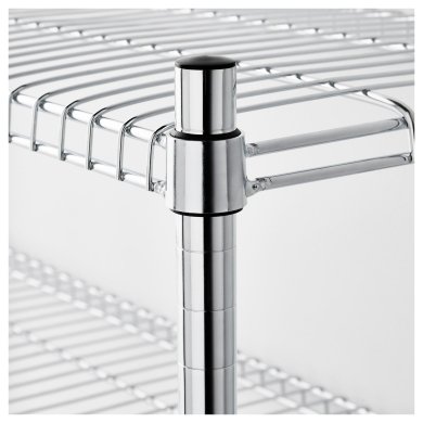 Стелаж OMAR Сріблястий - 3 IKEA Стелаж OMAR Сріблястий (ИКЕА ОМАР) 19829090 фото - 3