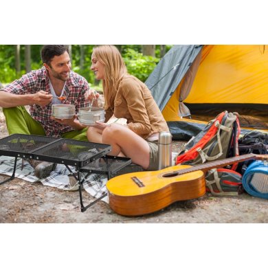 Складаний туристичний стіл Garden Line 64 см Чорний - 11 Складаний туристичний стіл Garden Line 64 см Чорний OXE3231 фото - 11