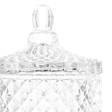 Сахарница Homla FERRAN 8x13 см| Прозрачный - 4 Сахарница Homla FERRAN 8x13 см| Прозрачный 200877 фото - 4