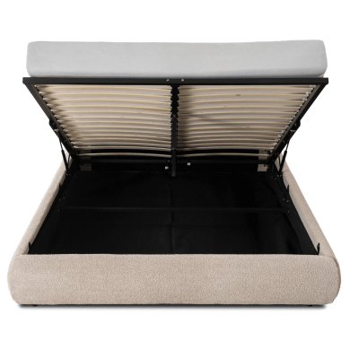 Ліжко Mebel Elit ROSSO Boucle 160x200 см Бежевий ME.ROSSO/160/BZ/TB/LOZZPOJ фото - 8