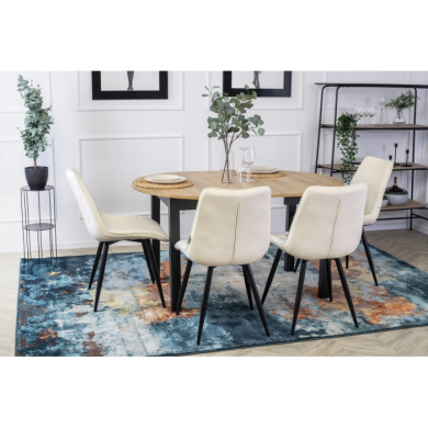 Обеденный стул Mebel Elit RIO Welur Кремовый - 8 Обеденный стул Mebel Elit RIO Welur Кремовый rio/kr фото - 8