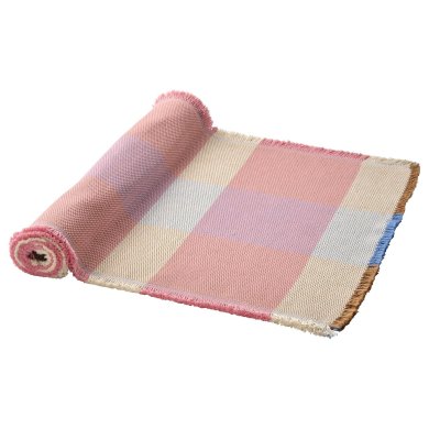 IKEA Дорожка на стол (раннер) STRANDFLOKA 35x130 см Розовый (ИКЕА СТРАНДФЛОКА) 70580661