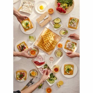 Електрична вафельниця 3в1 Duka Vafflor | Білий - 10 Електрична вафельниця 3в1 Duka Vafflor | Білий 1218761 фото - 10