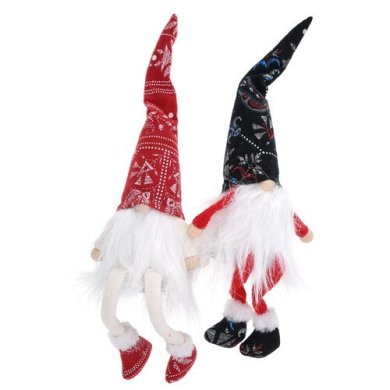 Гном Duka Tonttu 38 см | Черный / Красный 2221053 фото - 4