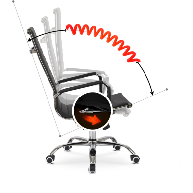 Офісне крісло Mebel Elit FERNIS Чорний - 8 Офісне крісло Mebel Elit FERNIS Чорний ME.FERNIS/CZ/E/FO фото - 8