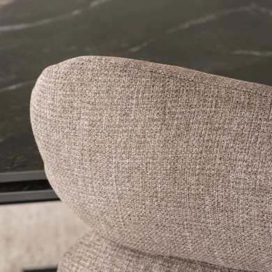 Обеденный стул поворотный Mebel Elit ALVARO Коричневый ME.ALVARO/BR/T/K фото - 9