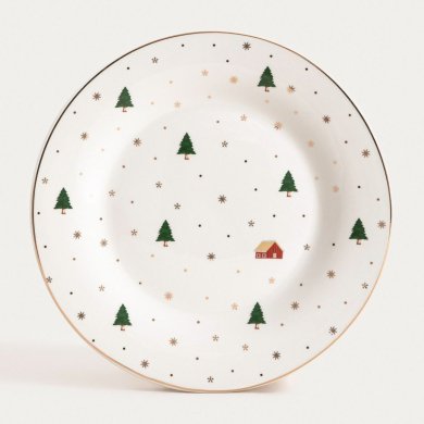 Набор тарелок Homla ZAPHIRA 12 шт Принт 242141 фото - 2