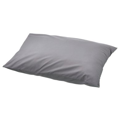 IKEA Наволочка RONNVECKMAL 50x60 см Сірий (ИКЕА РОННВЕКМАЛЬ) 10537128