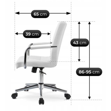 Дитяче крісло Mebel Elit ASTRO Білий ME.ASTRO/B/CH/E/FO фото - 8