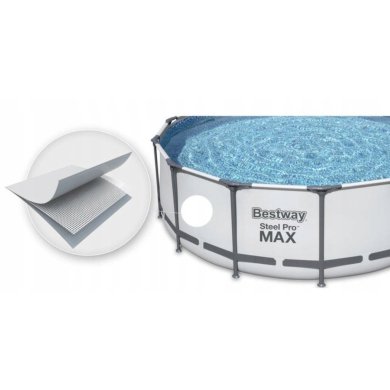 Каркасний басейн Bestway 56406 STEEL PRO MAX 305х76 см Білий BES56406 фото - 2