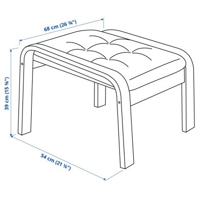 IKEA POANG (ИКЕА ПОАНГ) 49625459 фото - 2