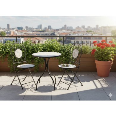 Комплект садовой мебели Garden Line LOULOUDIA Разноцветный GOM4140 фото - 3