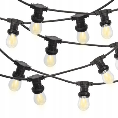 Декоративная гирлянда Garden Line 10 LED 7 м Теплый-белый SOL1236 фото - 5