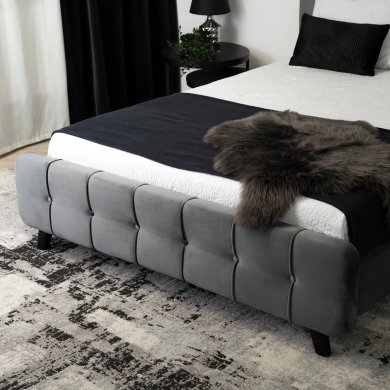 Ліжко Mebel Elit LINO 140x200 см Темно-сірий - 5 Ліжко Mebel Elit LINO 140x200 см Темно-сірий ME.LINO/140/CP/V/LOZ фото - 5