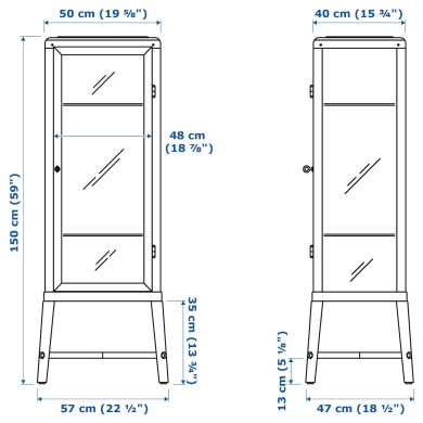 IKEA Витрина FABRIKOR (ИКЕА ФАБРИКОР) 00242278 фото - 12