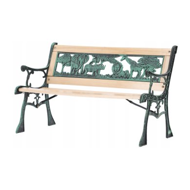 Садовая скамья для детей Garden Line MEB0889 Дерево - 2 Садовая скамья для детей Garden Line MEB0889 Дерево MEB0889 фото - 2