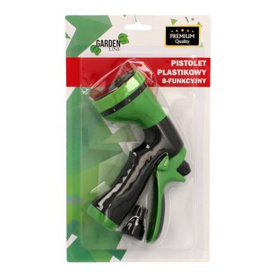 Распылитель-пистолет для шланга Garden Line 8 функций Зеленый WIL4891 фото - 4