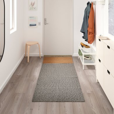 IKEA Ковер TIPHEDE 80x150 см Черный (ИКЕА ТИФЕД) 20528878 фото - 5