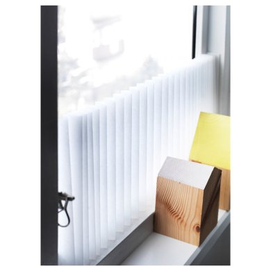 IKEA Штора-плісе SCHOTTIS 90x190 см Білий (ИКЕА SCHOTTIS) 20242282 фото - 12