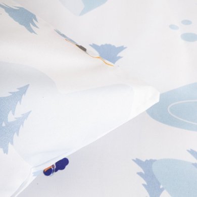 Комплект постільної білизни Homla MERRIMENT 140x200 см Принт 242814 фото - 5