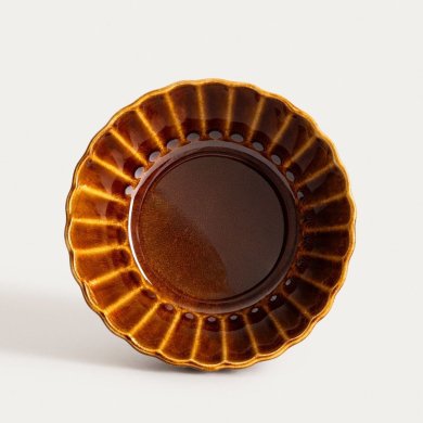 Миска Homla MELIDA 16 см Бурштиновий 241356 фото - 2