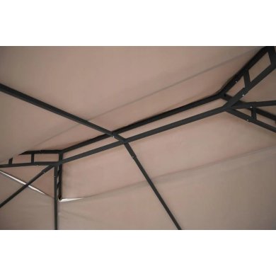Садовая беседка с москитной сеткой Garden Line 4x3 м Бежевый - 5 Садовая беседка с москитной сеткой Garden Line 4x3 м Бежевый TUN0372 фото - 5
