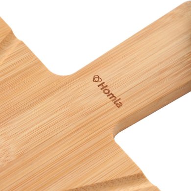 Разделочная доска для пици Homla BAMBOU 43х39,5 см Дерево - 3 Разделочная доска для пици Homla BAMBOU 43х39,5 см Дерево 229362 фото - 3