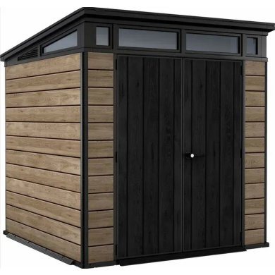 Садовый домик Keter SIGNATURE PENT 216x216x226 см Дерево 259815