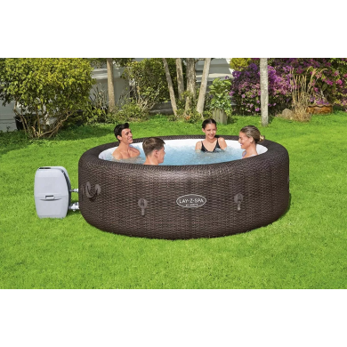 Джакузи Bestway LAY-Z-SPA® ST.MORITZ AIRJET 216x71 см Коричневый BES60023 фото - 4