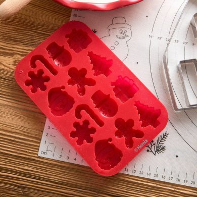 Форма для шоколада Homla ARDE 20,5x13 см Красный 233708 фото - 3