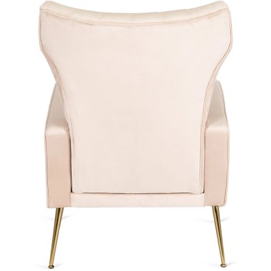 Кресло мягкое Mebel Elit DIANA Welur Бежевый ME.DIANA/BZ/ZL/V/FW фото - 6