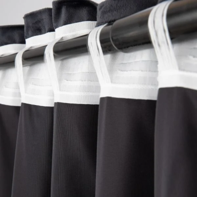 Штора Homla PATTY 140x250 см Черный - 3 Штора Homla PATTY 140x250 см Черный 218541 фото - 3