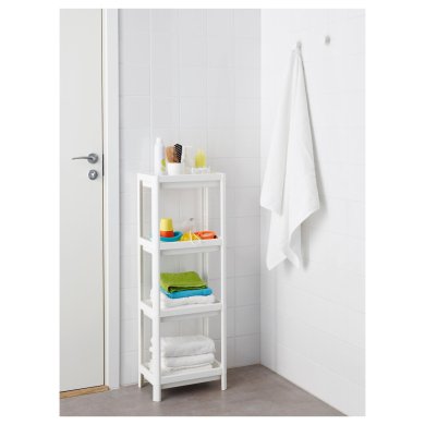 IKEA Стелаж VESKEN Білий (ИКЕА ВЕСКЕН) 40307866 фото - 3