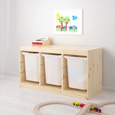 IKEA Стеллаж с контейнерами TROFAST (ИКЕА ТРОФАСТ) 09102532 фото - 7