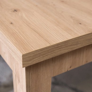 Раскладной обеденный стол Mebel Elit SKUBI Дуб артизан - 13 Раскладной обеденный стол Mebel Elit SKUBI Дуб артизан W.SKUBI/DA/S фото - 13