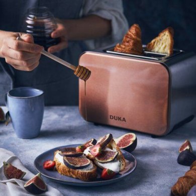 Банка для меду Duka Honey | Прозорий/Дерево - 4 Банка для меду Duka Honey | Прозорий/Дерево 1217413 фото - 4