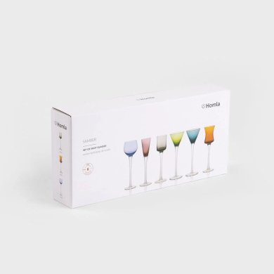 Набор стопок ликера Homla SAMBER 6 шт Разноцветный - 11 Набор стопок ликера Homla SAMBER 6 шт Разноцветный 230845 фото - 11