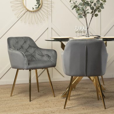 Обеденный стул Mebel Elit RAYA Серый - 8 Обеденный стул Mebel Elit RAYA Серый ME.RAYA/P/ZL/V/K фото - 8