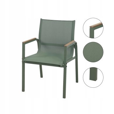 Садовий стілець Kontrast FUERTE Оливковий 5.03.212313 фото - 2