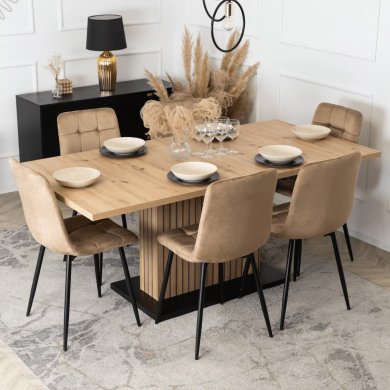 Обідній стіл Mebel Elit GIGANT Дуб артизан - 9 Обідній стіл Mebel Elit GIGANT Дуб артизан W.GIGANT/DA/S фото - 9