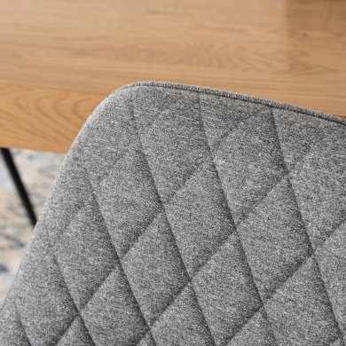 Обідній стілець Mebel Elit BRESSO 2 Сірий ME.BRESSO2/P/CZ/T/K фото - 7