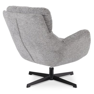 Крісло м'яке поворотне Mebel Elit REAL Сірий ME.REAL/P/CZ/T/FW фото - 3