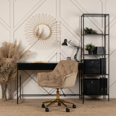 Офісне крісло Mebel Elit MILAN Бежевий ME.MILAN/BZ/ZL/V/FO фото - 6