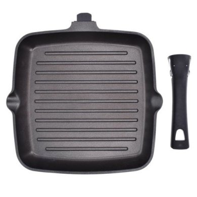 Сковорода-гриль Duka Frei 28 см | Черный - 3 Сковорода-гриль Duka Frei 28 см | Черный 1216041 фото - 3