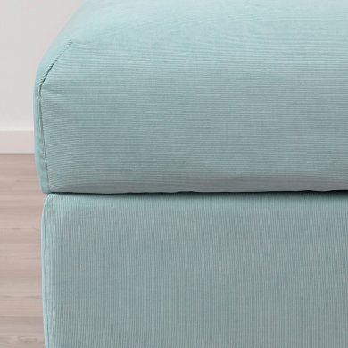 IKEA Подставка для ног VIMLE Голубой (ИКЕА ВИМЛЕ) 49392596 фото - 3