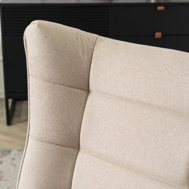 Крісло-качалка м'яке Mebel Elit JACKSON 3 Бежевий ME.JACKSON/BZ/T/FW фото - 9