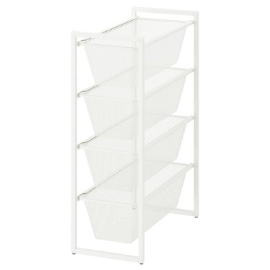 IKEA Рама с проволочными корзинами JONAXEL (ИКЕА ЙОНАКСЕЛЬ) 59297141