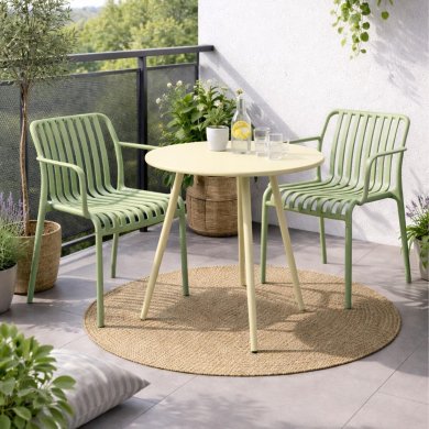 Садовый стол Kontrast DOMO Кремовый Meb000089 фото - 4